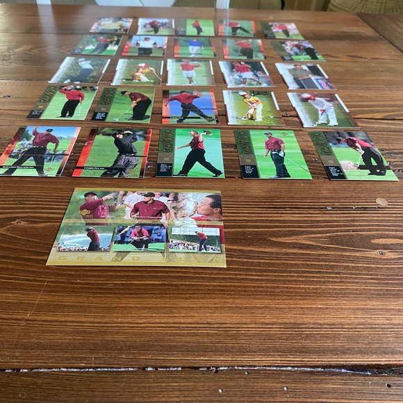 Tiger Woods Golf Cards Collection Tin Sealed Premiere Edition Upper Deck - Picture 8 of 10